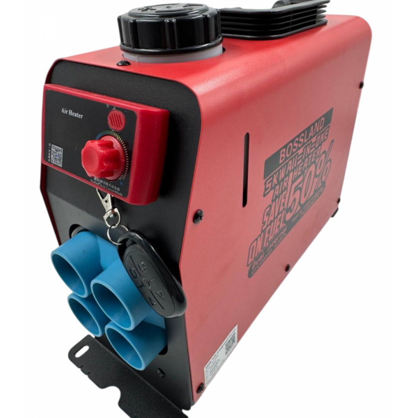 Воздушный автономный отопитель (переносной) BOSSLAND 5KW 12V/24V/220V-4（39×14×30cm)