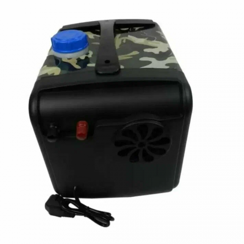 Воздушный автономный отопитель (переносной) АВТОЖАРА 8kW/12V/24v/220V 4 выхода (ПЛАСТИК) КАМУФЛЯЖ