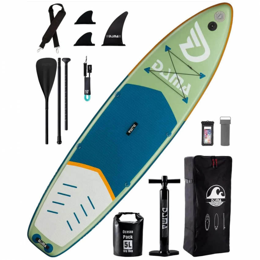 Надувная доска для серфинга SUP (САП)DAMA Fresh Water Single 335*84*15