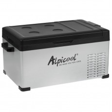Автохолодильник компрессорный Alpicool 25л 12V/24V220V  (2 положения открывания крышки, ручка магнит