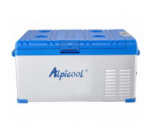 Автохолодильник компрессорный Alpicool 25л 12V/24V220V  (2 положения открывания крышки, ручка защелк