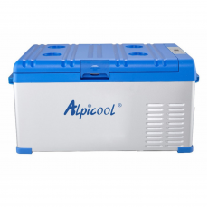 Автохолодильник компрессорный Alpicool 25л 12V/24V220V  (2 положения открывания крышки, ручка защелк