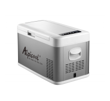 Автохолодильник компрессорный Alpicool 25л 12V/24V220V (двухкамерный, металл. корпус)