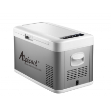Автохолодильник компрессорный Alpicool 25л 12V/24V220V (двухкамерный, металл. корпус)