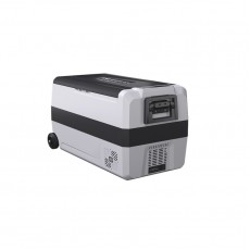 Автохолодильник компрессорный Alpicool 36л 12V/24V220V (двухкамерный, складная ручка и колеса)