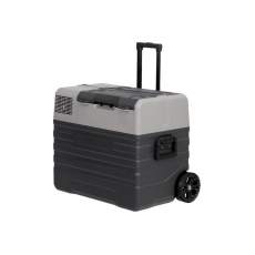 Автохолодильник компрессорный Alpicool 52л 12V/24V220V   (однокамерный, телескоп. ручка, колеса)