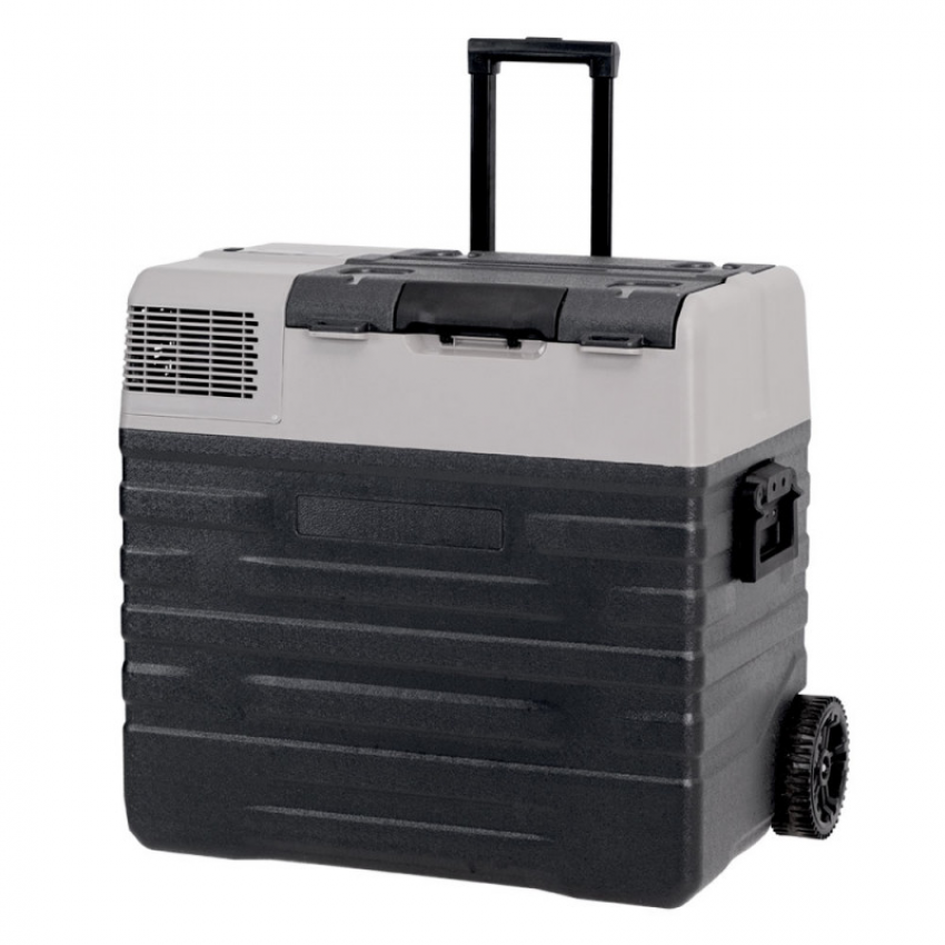 Автохолодильник компрессорный Alpicool 62л 12V/24V220V   (однокамерный, телескоп. ручка, колеса)