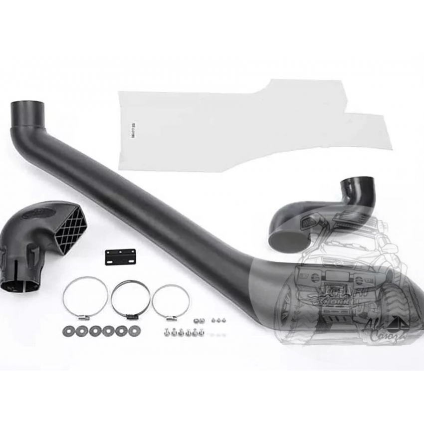 Шноркель Isuzu D-Max 2012-2014 (4JJ1-TC (3.0L) дизель