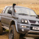 Шноркель Mitsubishi Triton/L200/Pajero Sport (Сhelenger) 4M40-T/4M40 ГОФРА 80)