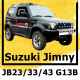 Шноркель Suzuki Jimny JB23/33/43 G13B с цельной насадкой  правый