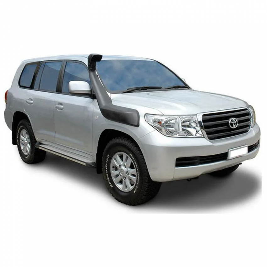 Шноркель Toyota Land Cruiser 200 1VD-FTV/2UZ-FE изогнутый