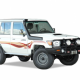 Шноркель Toyota Land Cruiser 75 с узким передом