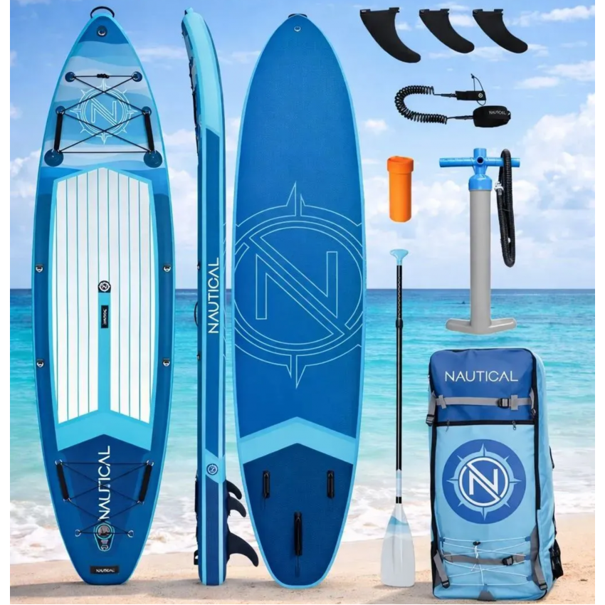 Надувная доска для SUP (САП) серфинга 320*81*15 NAUTICAL DARK BLUE